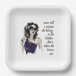 Plato De Papel Kitchen Knives pertenece