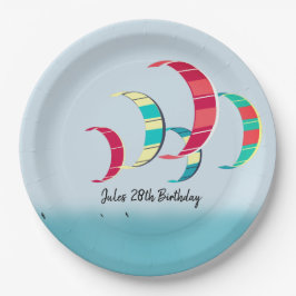 Plato De Papel Kite Surfing