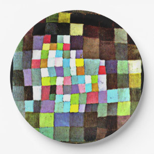 Plato De Papel Klee - Abstracción con Referencia...