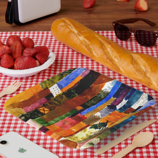 Plato De Papel Klee - Antes de la ciudad (Picnic)