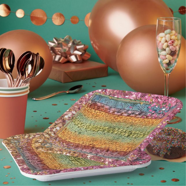 Plato De Papel Klee - Nursery de árbol (Multi)