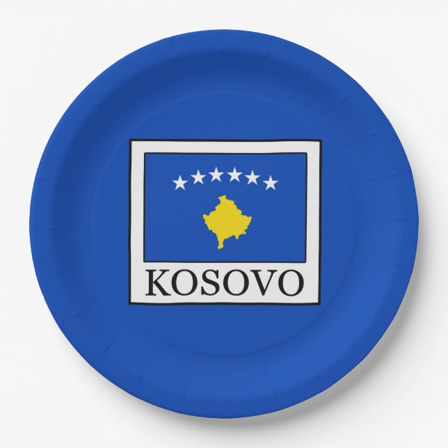 Plato De Papel Kosovo (Anverso)