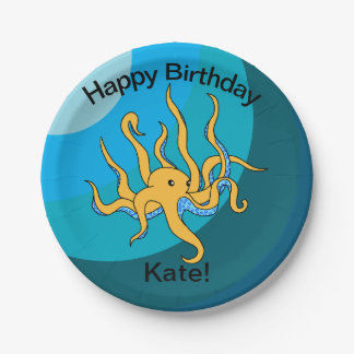 Plato De Papel Kraken