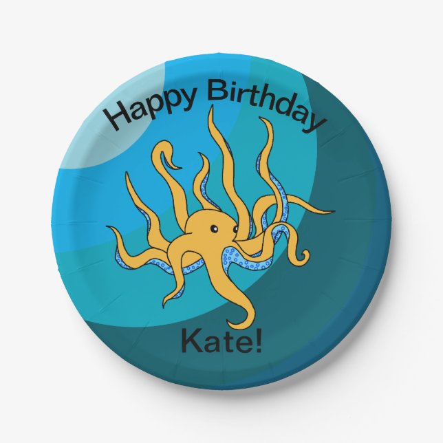 Plato De Papel Kraken (Anverso)