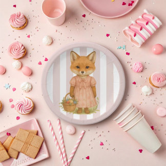 Plato De Papel La alegre celebración de Lil Lily