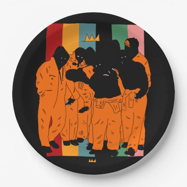 Plato De Papel La amistad es la clave 4 (Anverso)