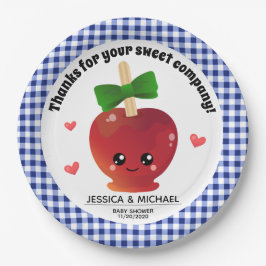 Plato De Papel La Apple de nuestro ojo