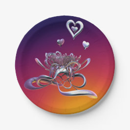 Plato De Papel La belleza del corazón