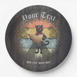 Plato De Papel La búsqueda de sol de Kitty Buccaneer