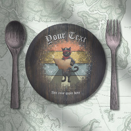 Plato De Papel La búsqueda del atardecer de Kitty Buccaneer