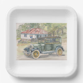 Plato De Papel La cabina