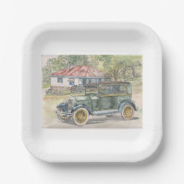 Plato De Papel La cabina