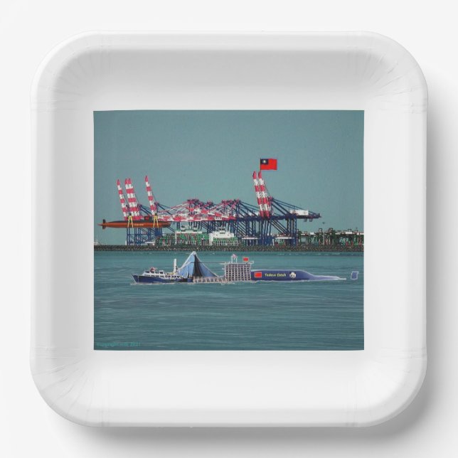 Plato De Papel La captura de hoy (Anverso)