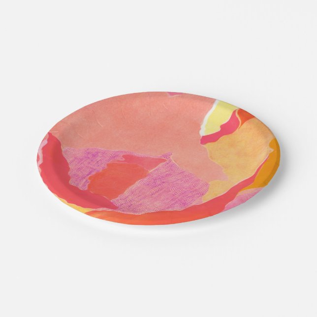 Plato De Papel La col subió IV (Angular)