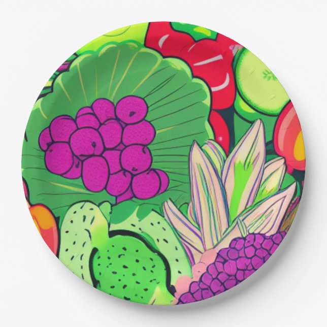 Plato De Papel La comida como medicina (Anverso)
