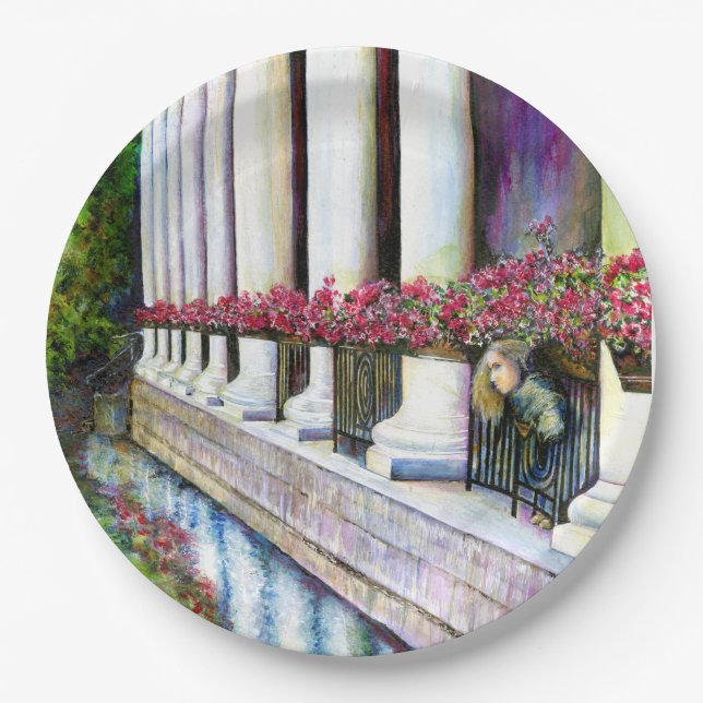 Plato De Papel La comodidad es el enemigo del progreso (Anverso)