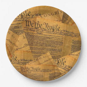Plato De Papel La Constitución