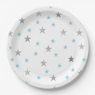 Plato De Papel La decoración de la fiesta de bienvenida al bebé
