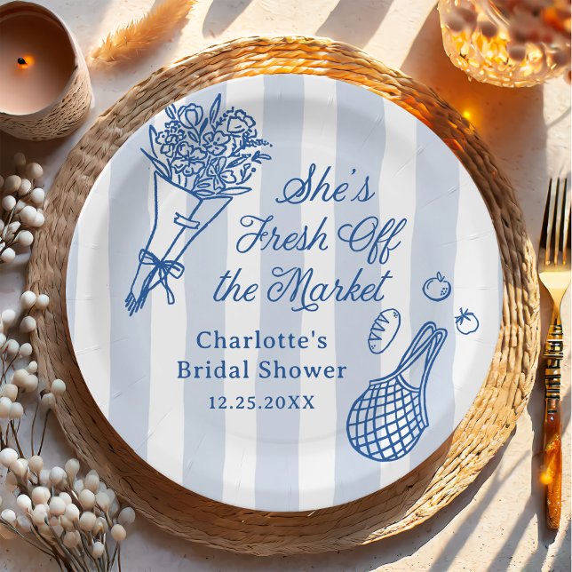 Plato De Papel La ducha recién lanzada fuera del mercado (Subido por el creador)