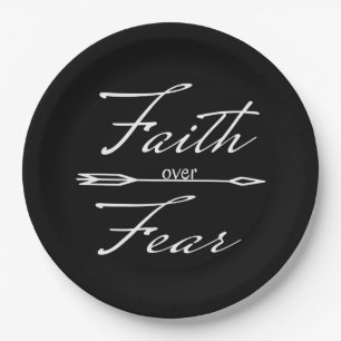 Plato De Papel La fe cristiana sobre el miedo