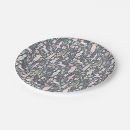 Plato De Papel La fiesta de la acuarela de Nutcracker