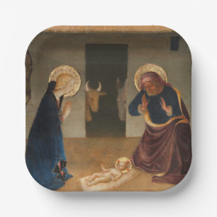 Plato De Papel La fiesta de la natividad