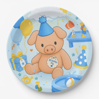 Plato De Papel La fiesta del cuento de Hamhock's Splashtastic! 