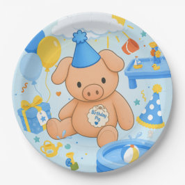 Plato De Papel La fiesta del cuento de Hamhock's Splashtastic!