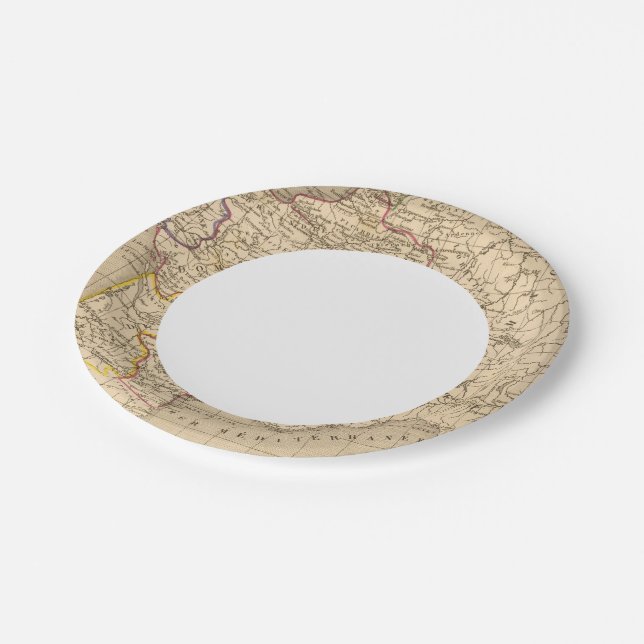 Plato De Papel La France 1270 a 1328 (Angular)