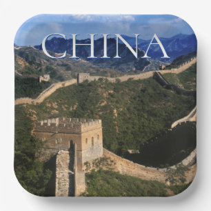 Plato De Papel La Gran Muralla Jinshanling, China