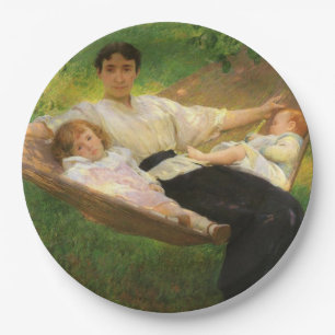 Plato De Papel La Hamaca (por Joseph DeCamp)
