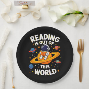 Plato De Papel La lectura está fuera de este mundo