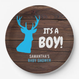 Plato De Papel La Madera Rústica De Los Cernícalos Es Un Papel De