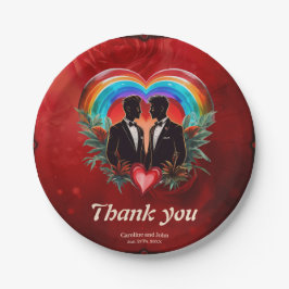 Plato De Papel La magia del momento: elegantes siluetas gays.