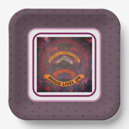 Plato De Papel La Orgullosa Herencia Vive