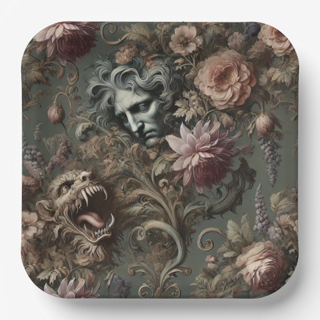 Plato De Papel La paradoja del guardián - Pilar gótico mítico (Anverso)