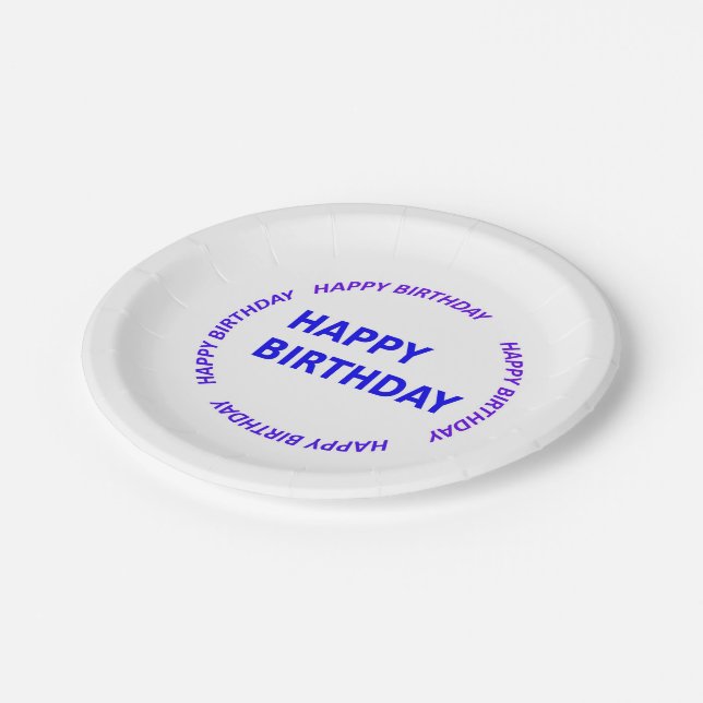 Plato De Papel La plantilla de DIY fácil añade NOMBRE del (Angular)