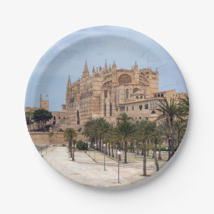 Plato De Papel La Seu, la Catedral de Palma de Mallorca - España