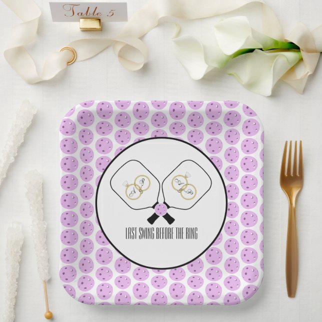Plato De Papel La última reyerta antes del baloncesto del Boda de (Boda)
