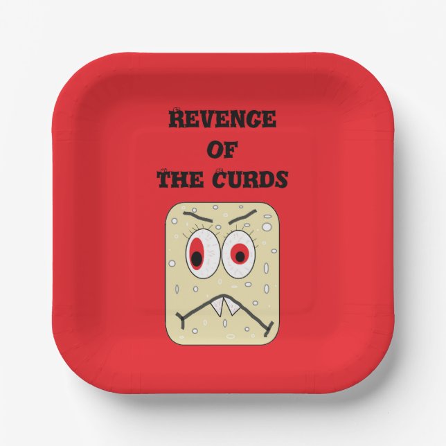 Plato De Papel La venganza de las maldiciones (Anverso)