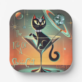 Plato De Papel La Vida De Un Gato De Chispa