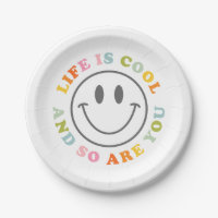 La vida es Guay feliz sonriente Emoji facial