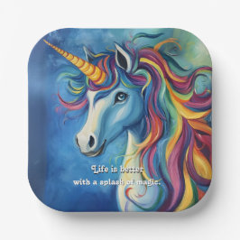 Plato De Papel La vida es mejor con un toque de magia.