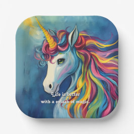 Plato De Papel La vida es mejor con un toque de magia.