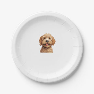 Plato De Papel Labradoodle de Australia