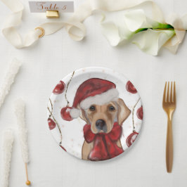 Plato De Papel Labrador Retriever 