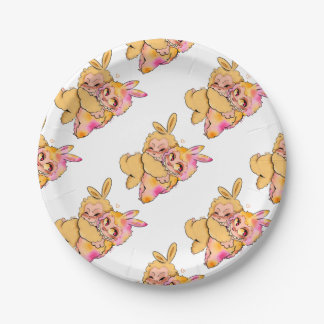 Plato De Papel Labubu