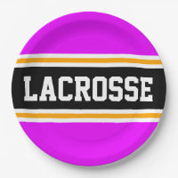 LACROSSE Rayas de Carreras amarillo rosado brillan