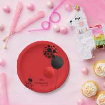 Lady Bird-Bug-Balloons Fiesta de Cumpleaños Temáti