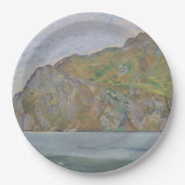 Plato De Papel Lago de Garda (por Koloman Moser)